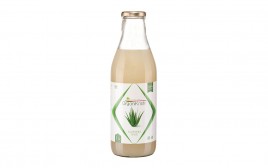 OrganiKrishi Aloevera Juice   Glass Bottle  1 litre